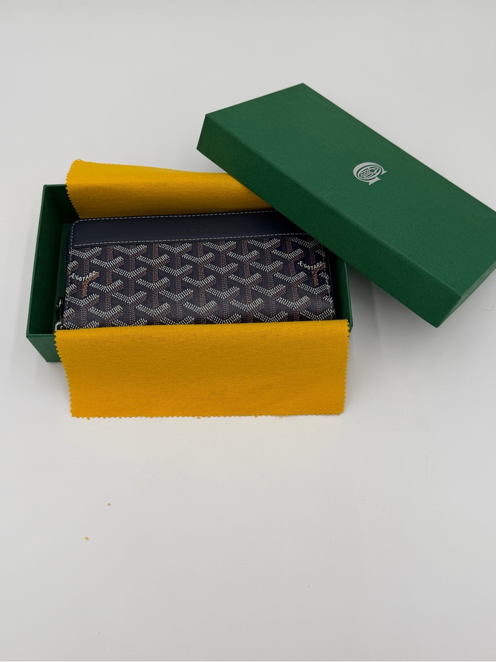 Goyard Matignon GM Zip Around Wallet - Like New